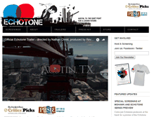 Tablet Screenshot of echotonefilm.com